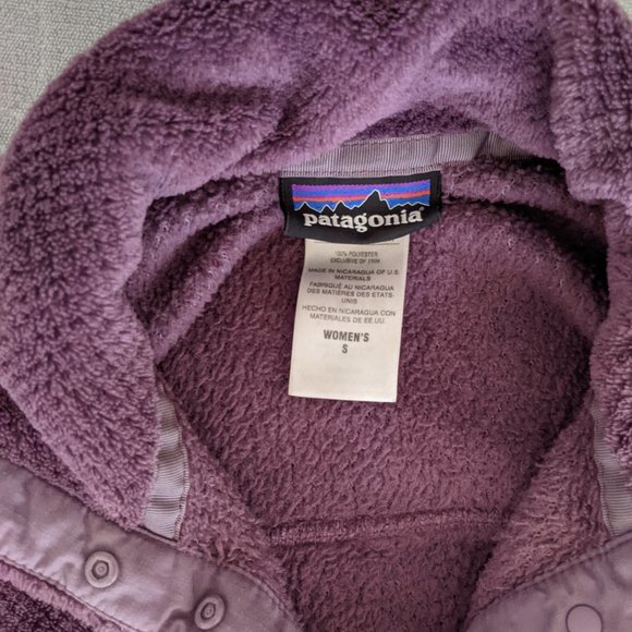 Purple Re-Tool Snap-T Pullover Patagonia Sweater - Picture 4 of 5